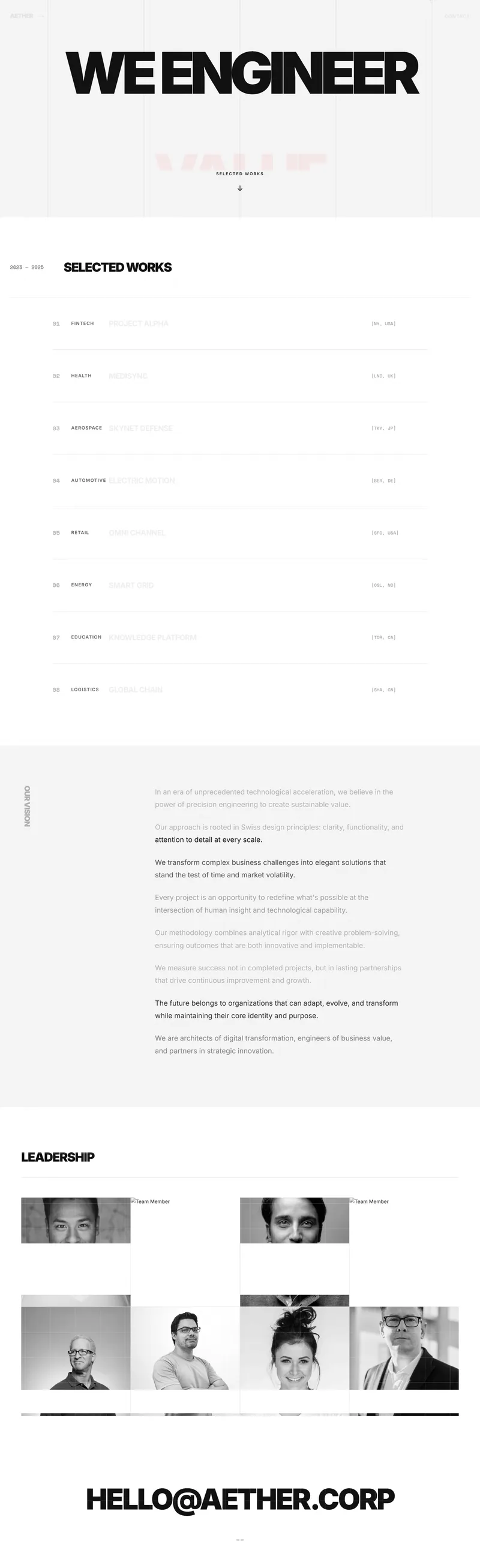 Corporate Portfolio Preview